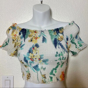 Hype Floral Crop Top